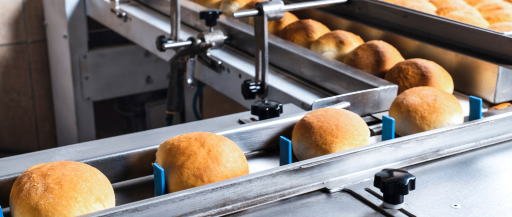 "Reliable Ultra Durable Conveyor Belts for Food-Industry in baked goods production.